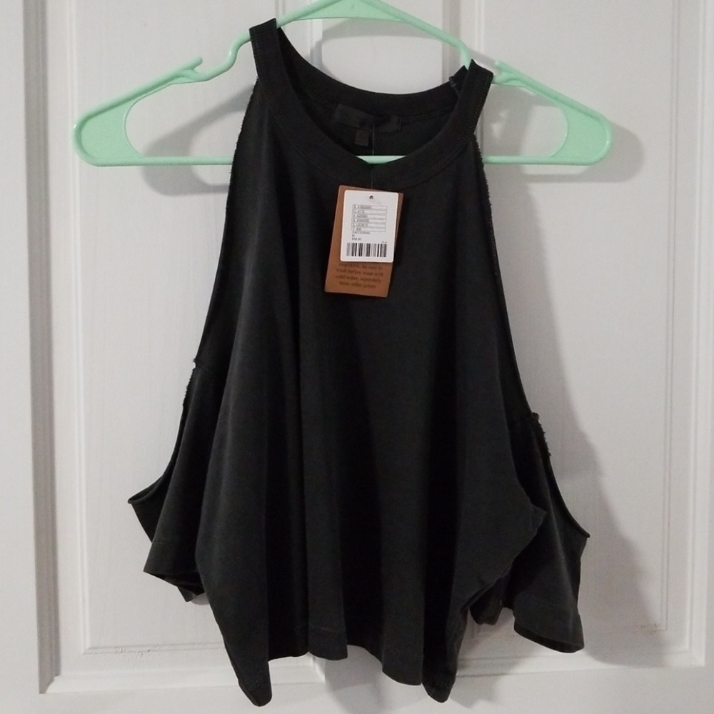 Truly madly deeply cold shoulder top